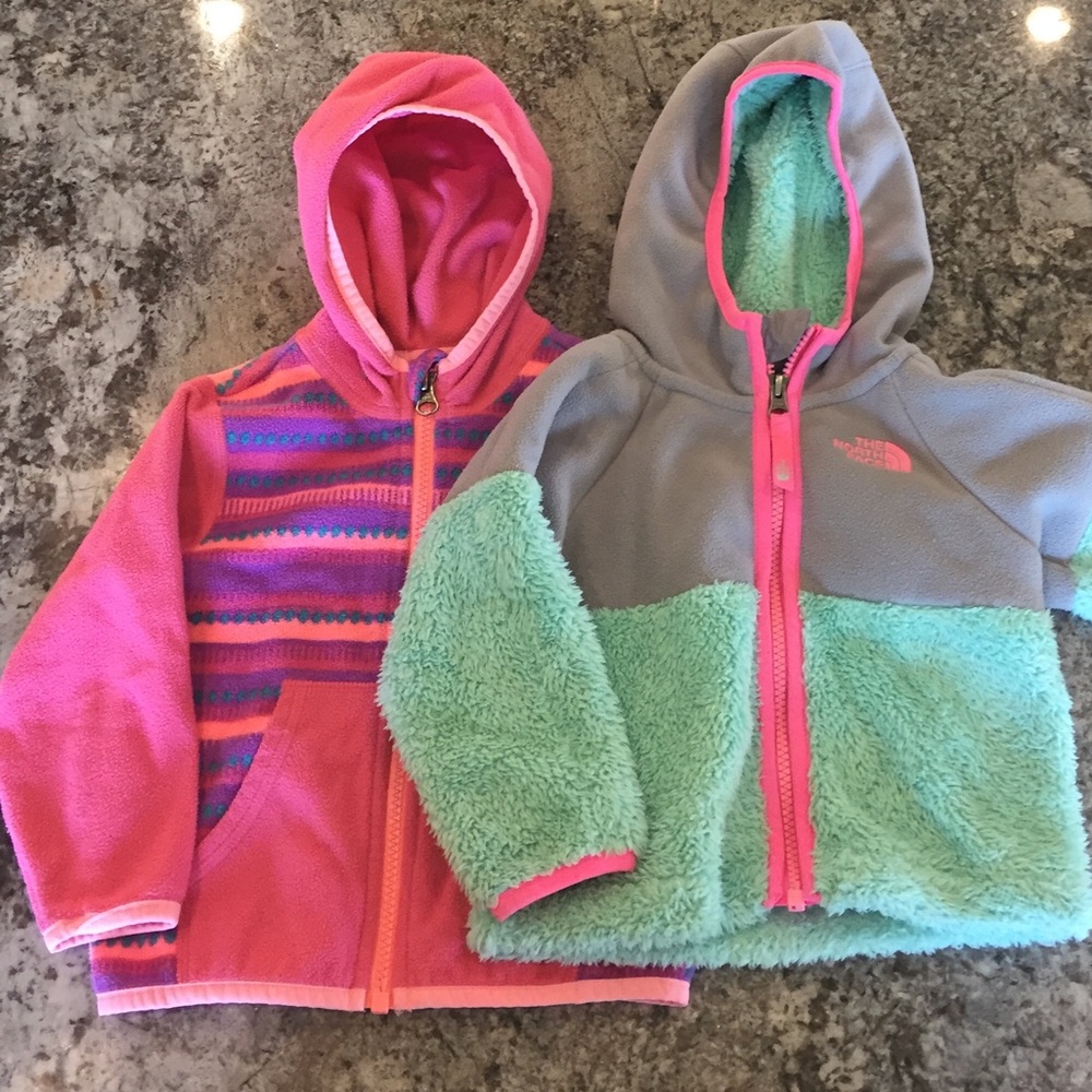 Toddler girl north face jackets